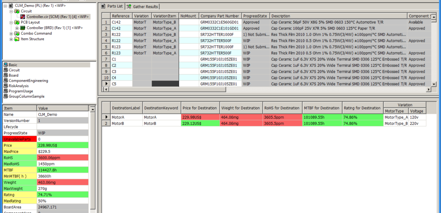 Tech Tip: Variation Management in Component Lists