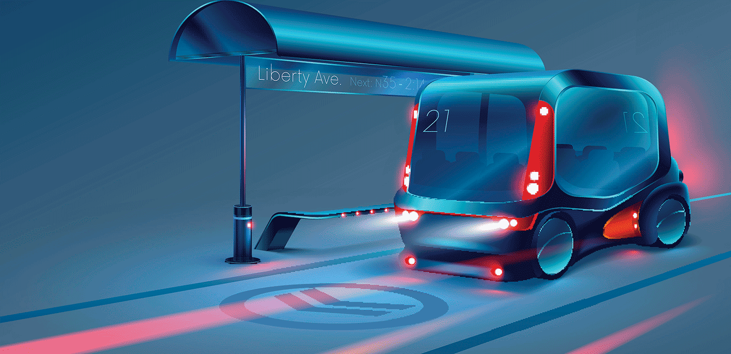 Self-Driving Bus is 3D Printed in Only a Few Weeks