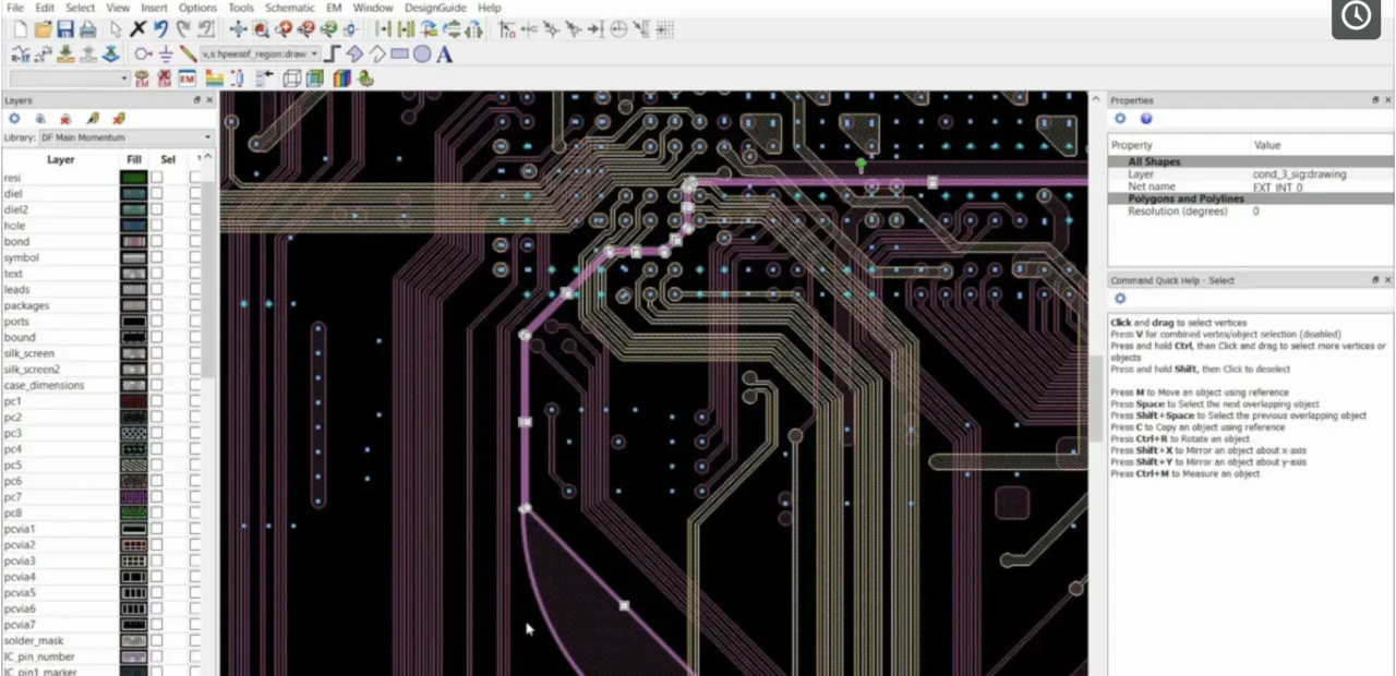 How to Transfer ABL File From CR-8000 Design Force to Keysight ADS Momentum