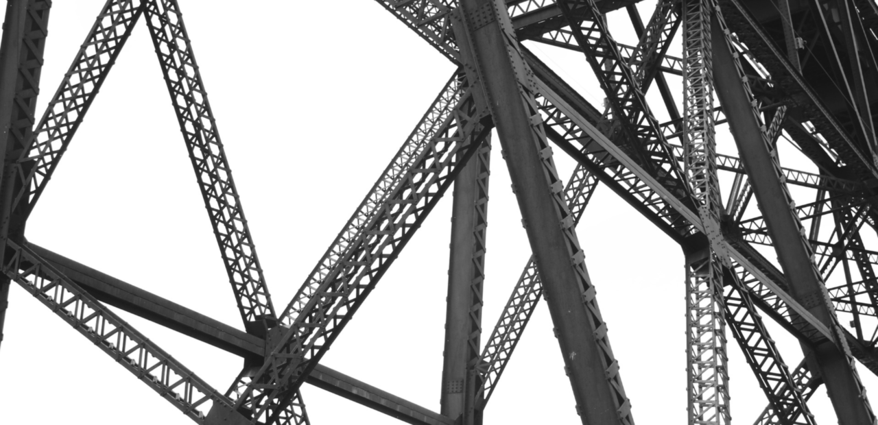 intricate metal framework of a large structure header image in relation the E3.series tools available for our users