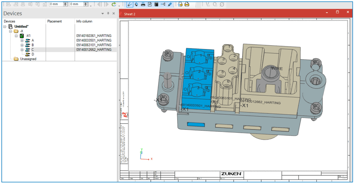 E3.series Release 2021 - connectors with inserts