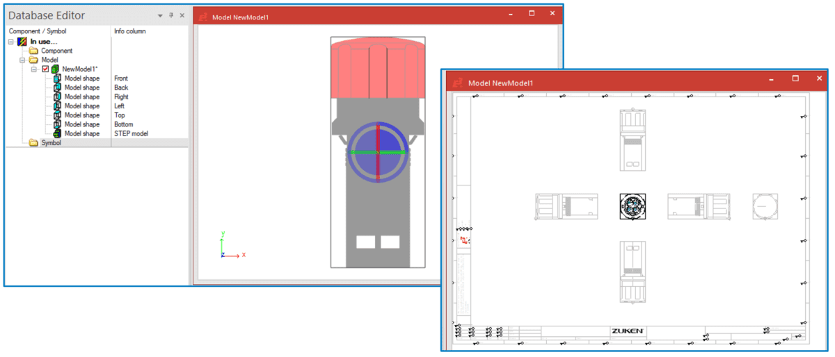 E3.series Release 2021 - STEP Import with automatic Dimensioning