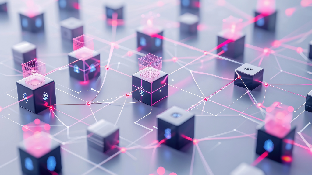 Interconnected blocks representing efficient model reuse in engineering and how GENESYS enhances portfolio efficiency by applying successful designs across product lines.