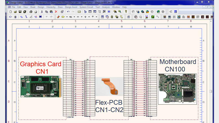 CR-8000 Design Gateway multi-board design