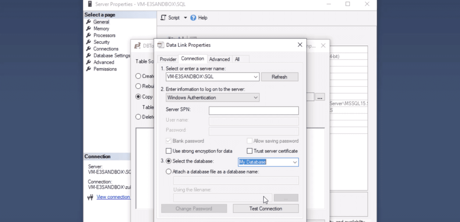 How to convert an Access database to a SQL database