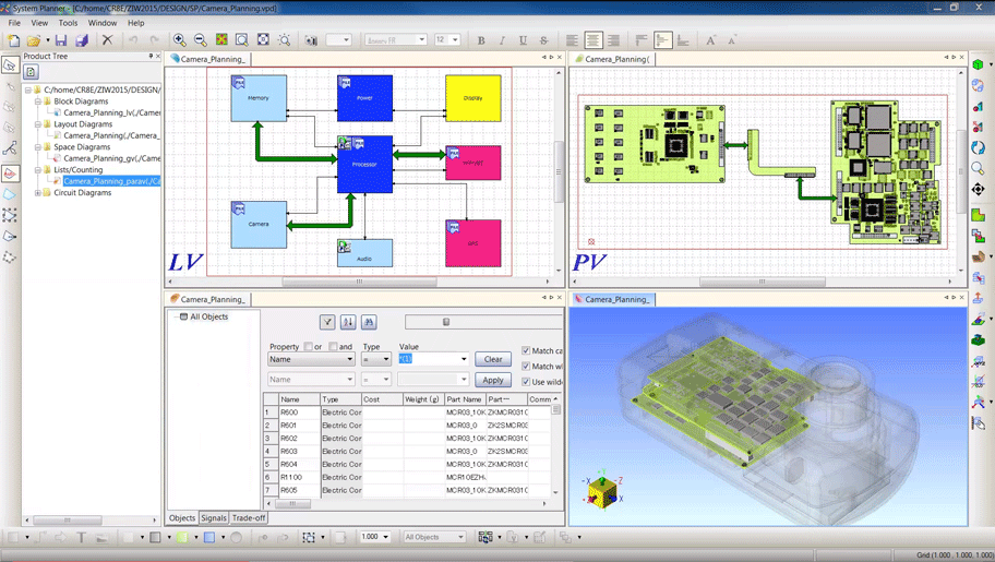 CR-8000 System Planner - All visionaries