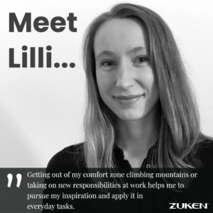 Headshot of Lilli Schuetze with quote