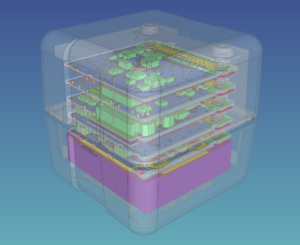 Multi-board system-level design including mechanical data. Advanced packaging design Zuk