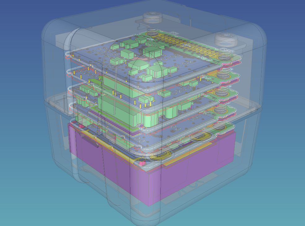 Multi-board system-level design including mechanical data. Advanced packaging design Zuk