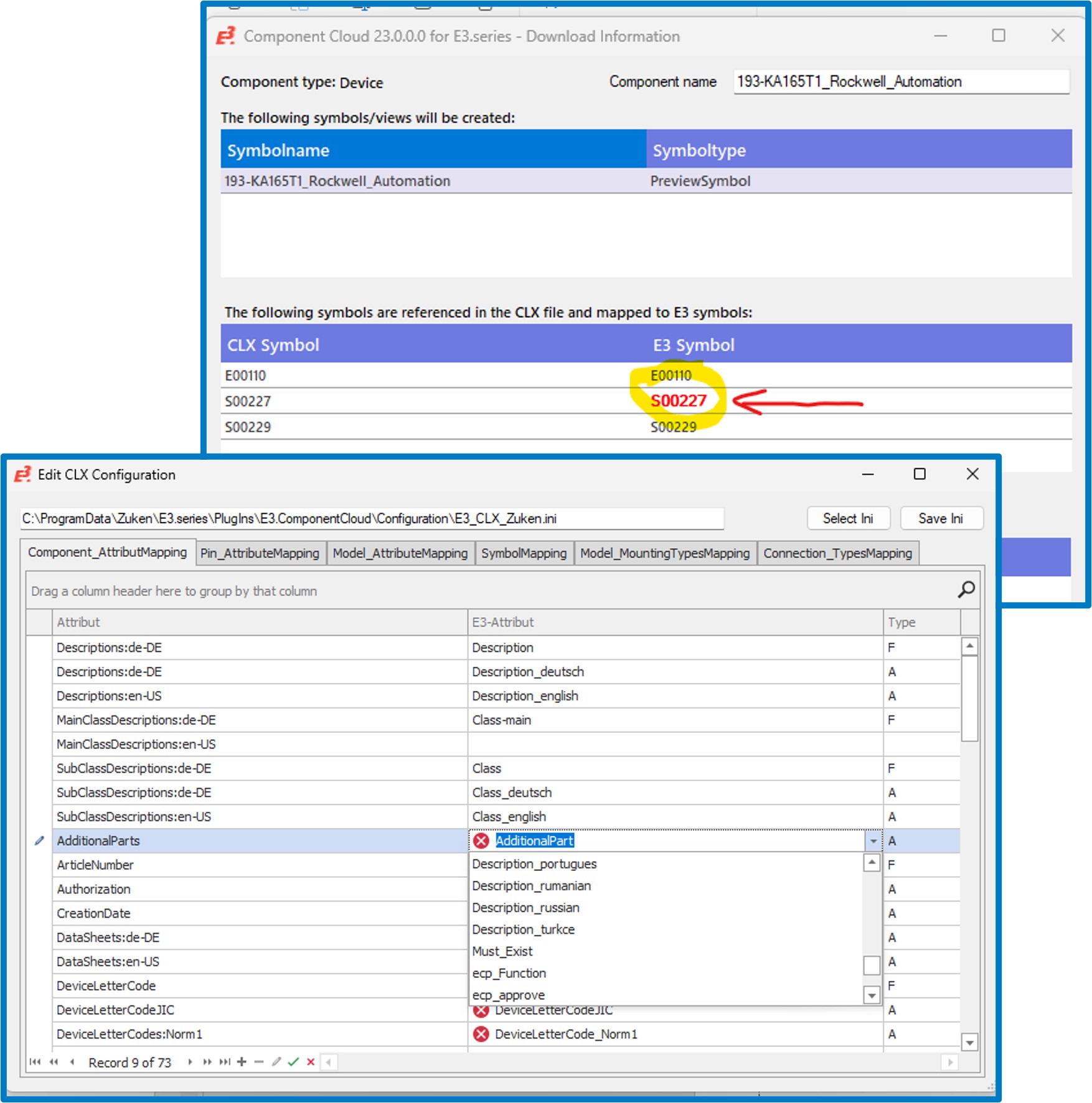 Component cloud update