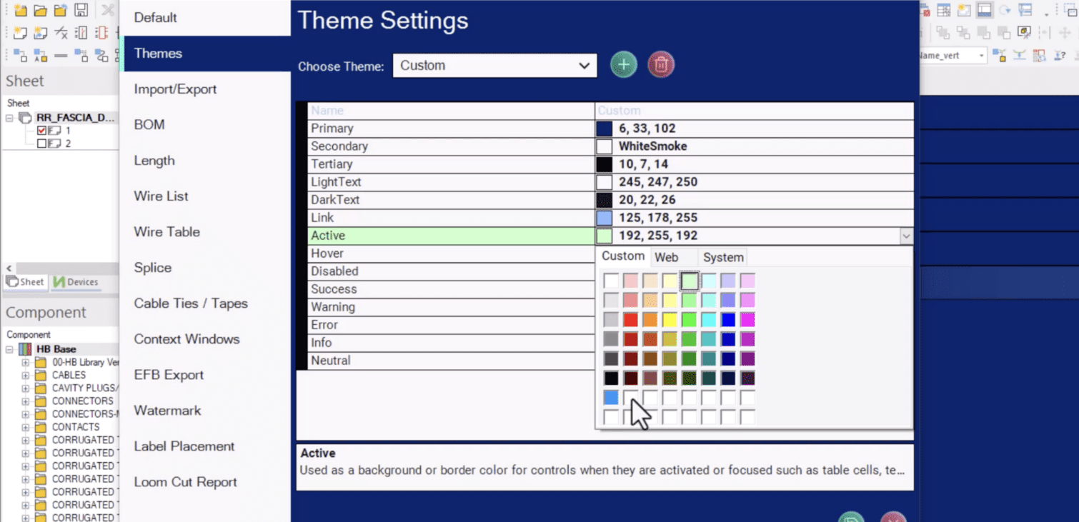 Tech Tip: Defining Harness Builder for E3.series Theme