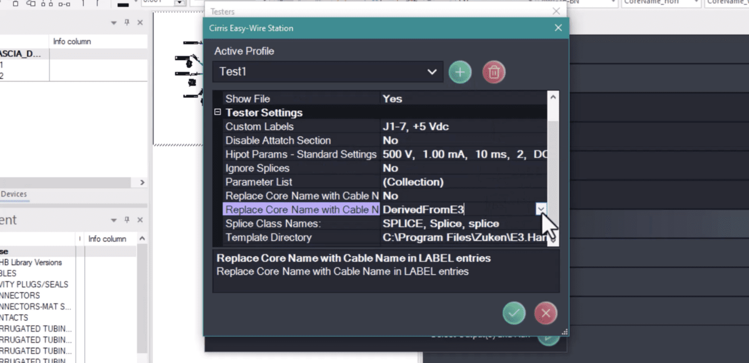 Custom export profiles in Harness Builder