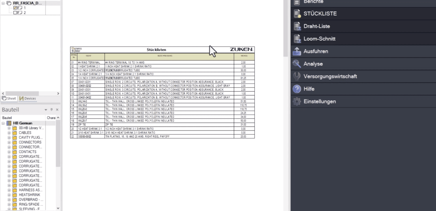 Setting a Language in Harness Builder