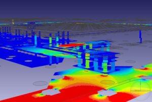 3D, colorful, current view in CR-8000. 