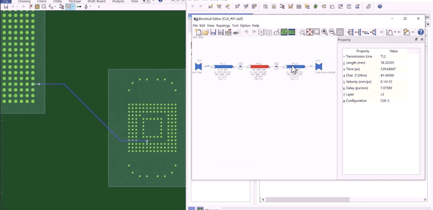 Calculating trace and via resistance for IR drop analysis