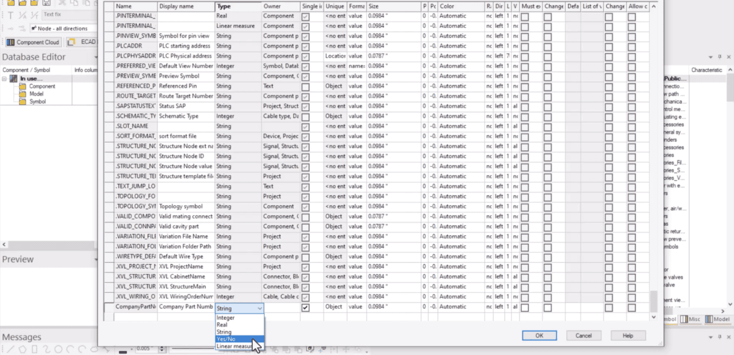 How to Create Custom Attributes in E3.series